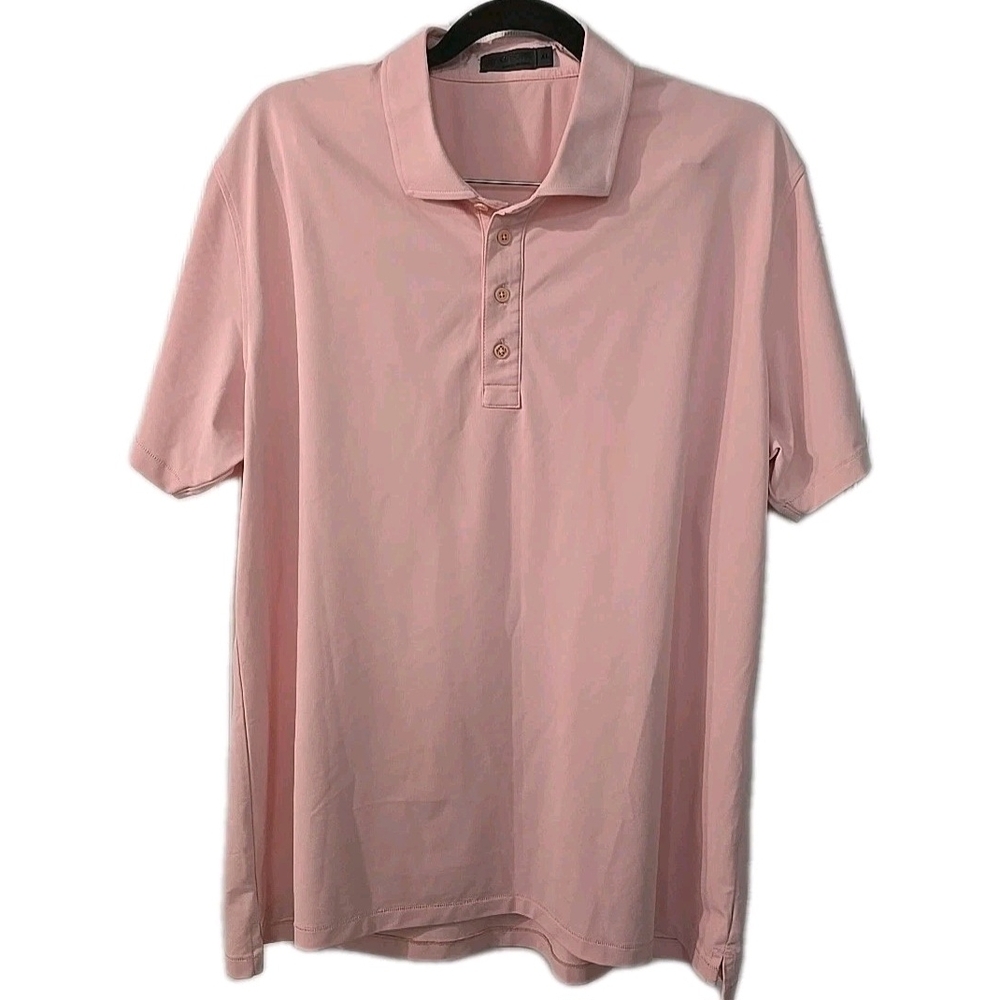 G/FORE Light Pink Polo‎ Shirt